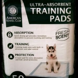 Fresh scent ultra-absorbent training pads